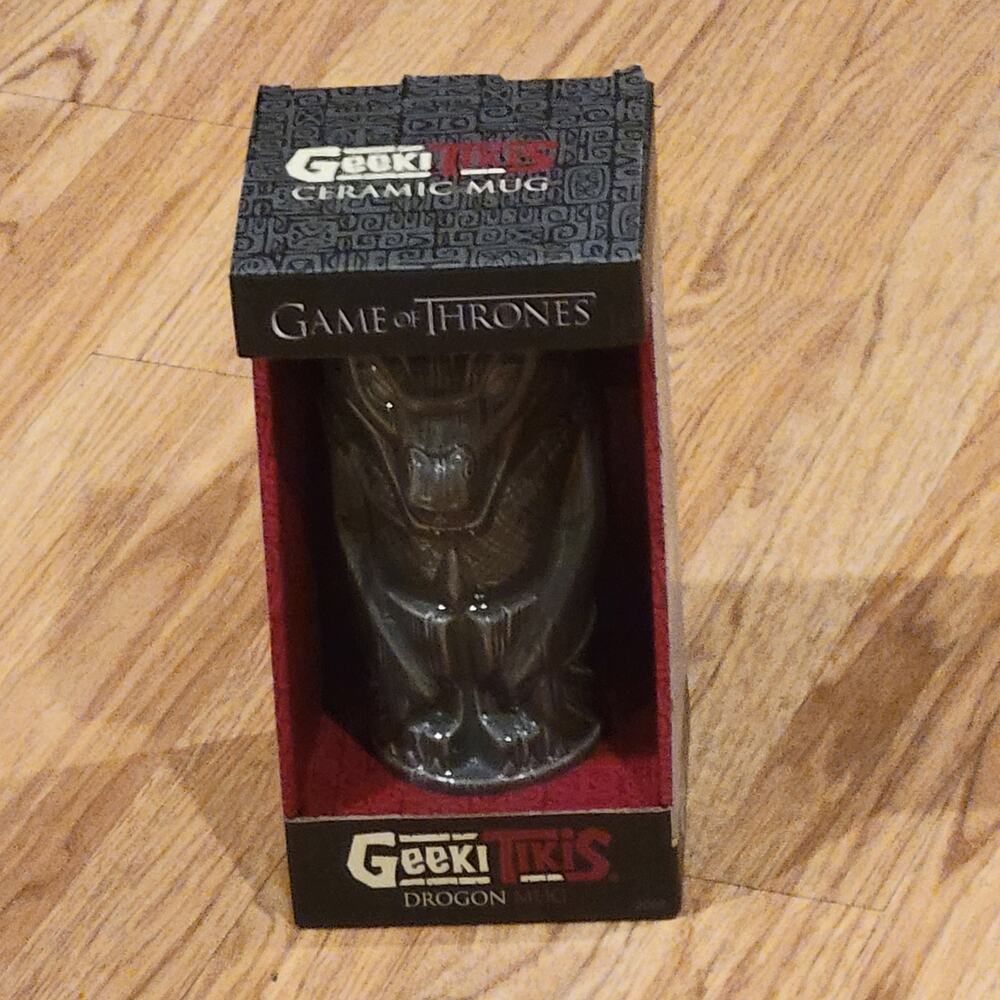 Geeki Tikis Game of Thrones Drogon the Dragon Tiki Mug | Holds 20 Ounces New - Picture 3 of 12
